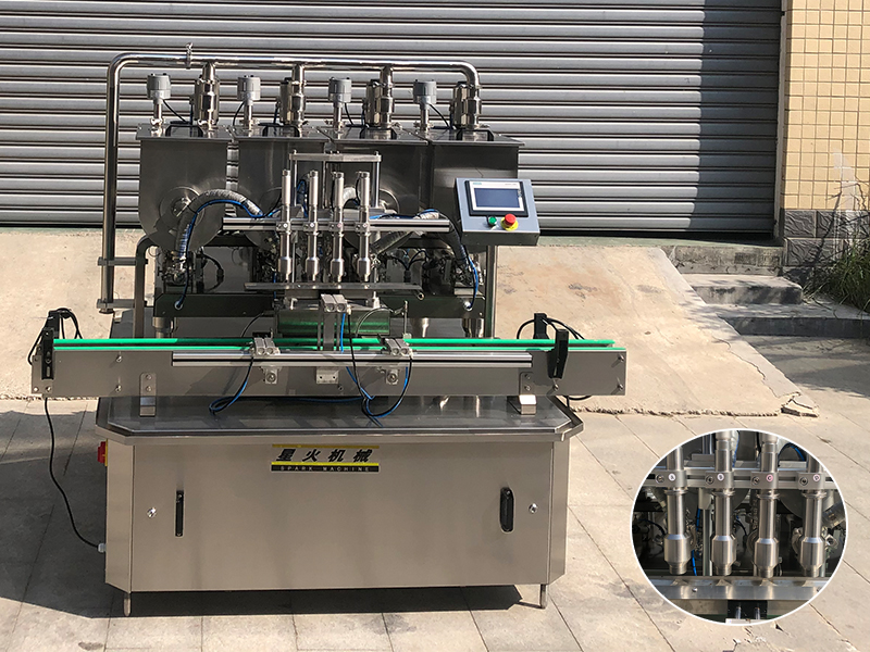 四頭醬料灌裝機